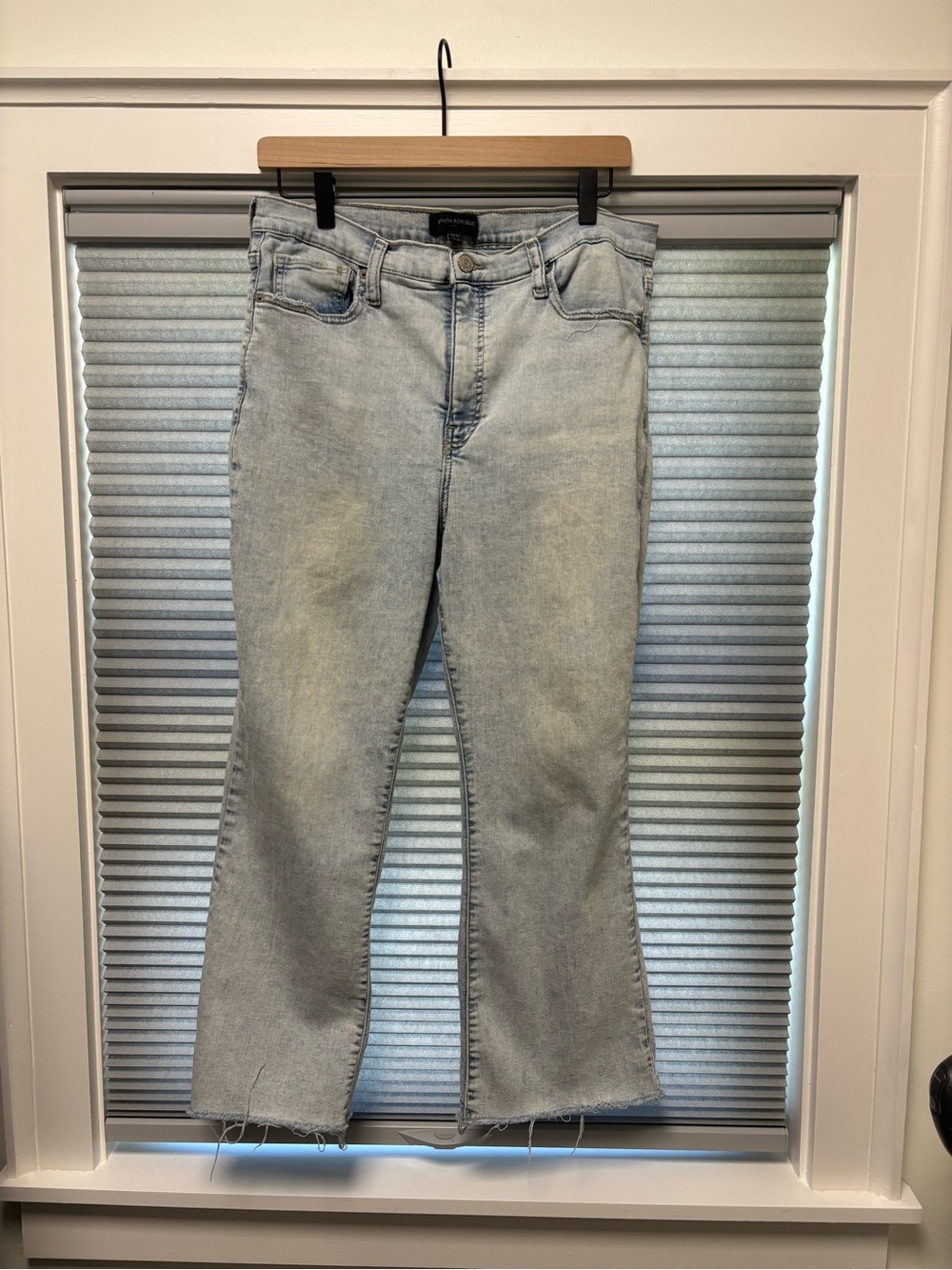 Banana Republic Light Blue Cropped Jeans